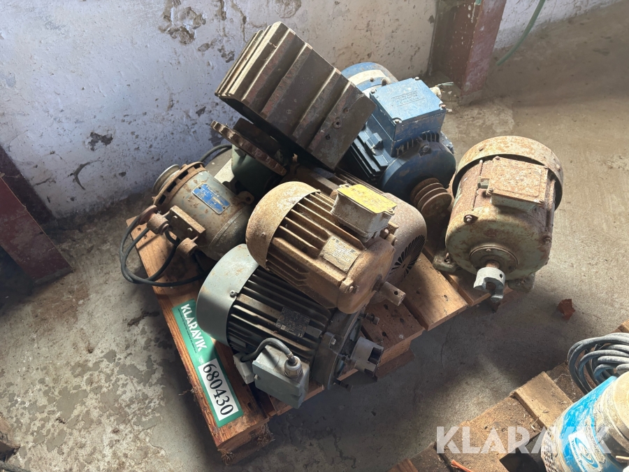 Elektromotorer 7 styk