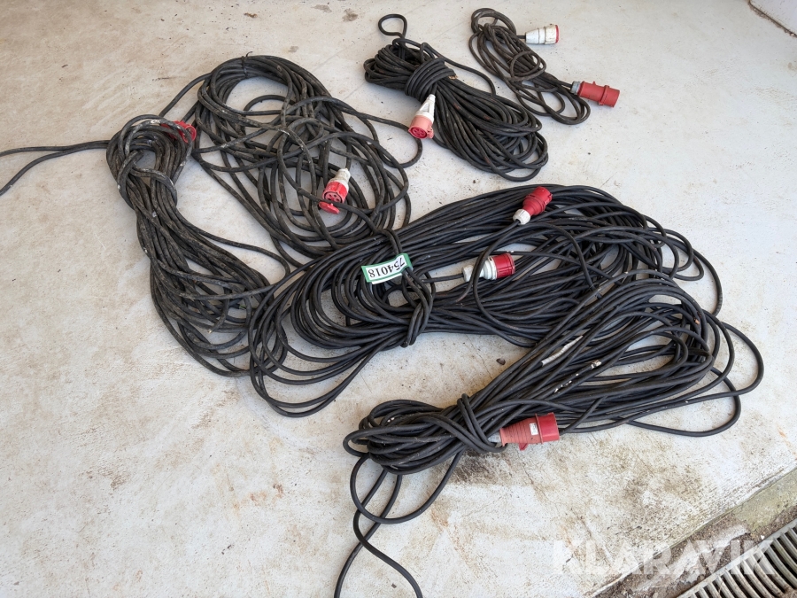 Kraft kabler - 16 A - 6 styks