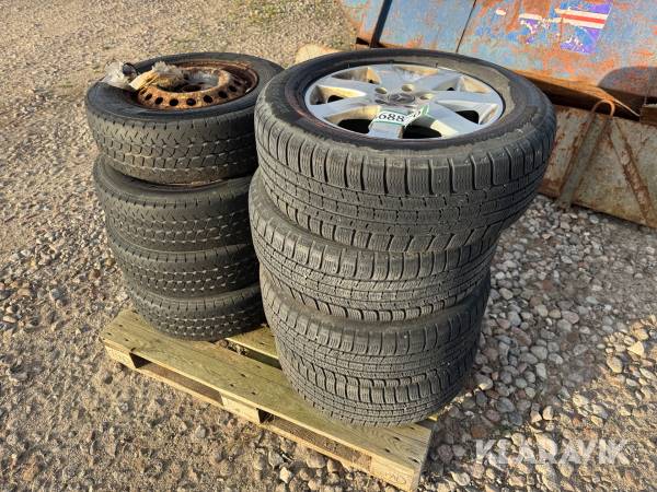 Dæk Michelin og Yokohama LOT