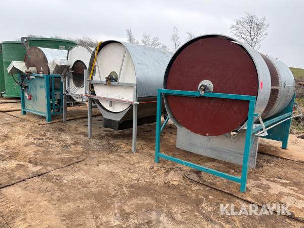 Skindtromler og kropstromle Hedensted Gruppen HG 4 tromler i alt