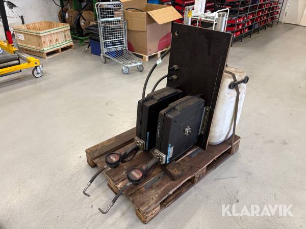 Luftdrevne oliepumper m/ slanger Nederman