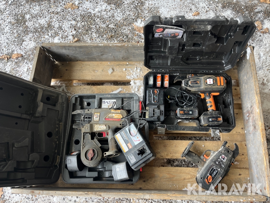 Armeringsbindere Tjep & Max 3 styk