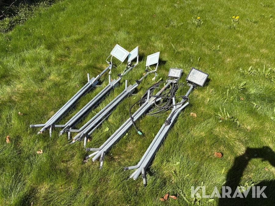 Arbejdslamper 5 styk