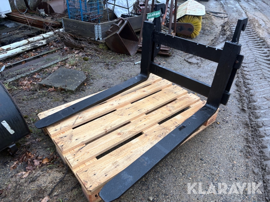 Pallegafler SE Wheel and Forks Palletfork Free Weldemann 1200