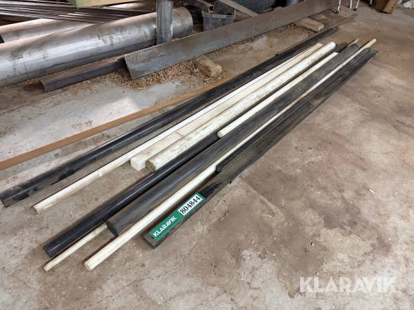Lot med drejeplastik - 12 styk