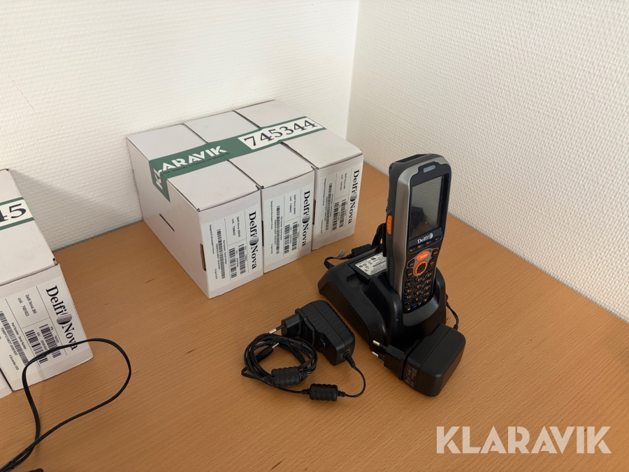 Håndterminaler Delfi Nova 260 4 Styk med dockingstation og tilbehør