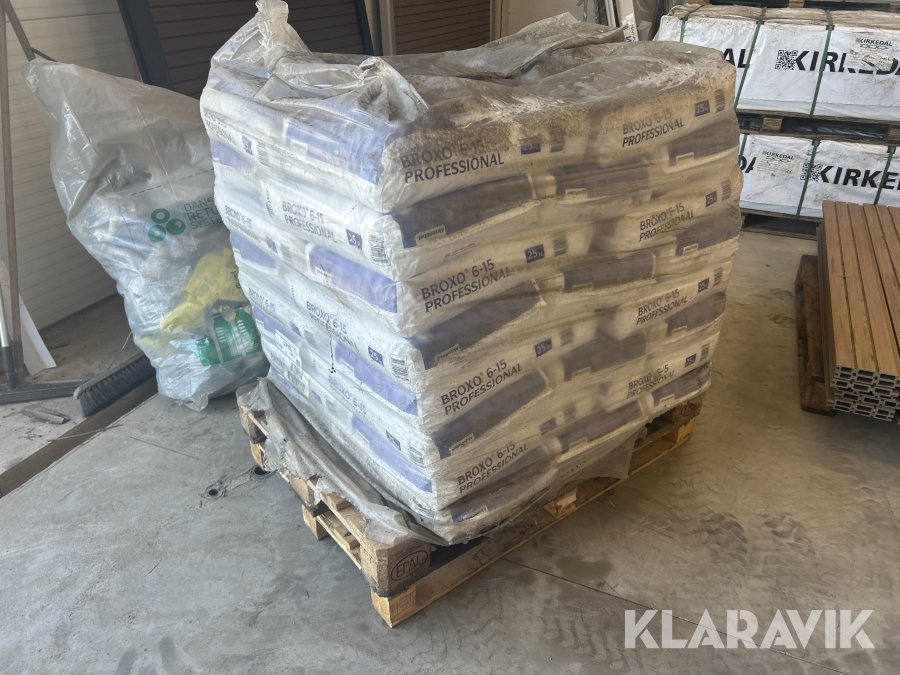 Blødgøringssalt Broxo 6-15 professional 40 pakker á 25 kg