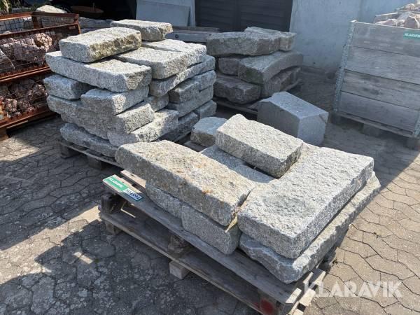 Kantsten Granit Hvid - 18.5 m