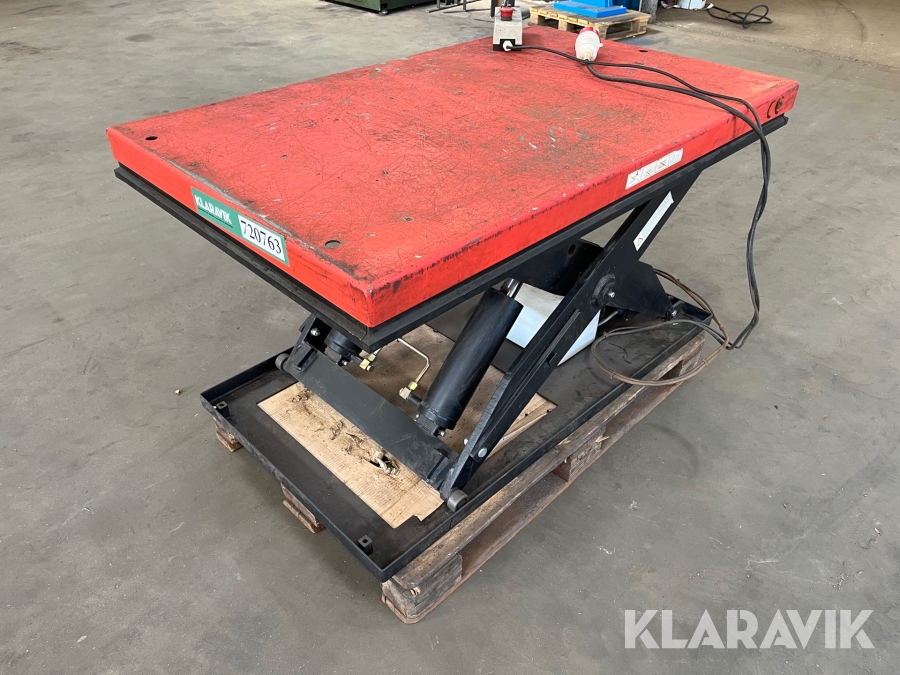 Løftebord Dansk Værktøjs salg HIW4.0EU 2000 kg