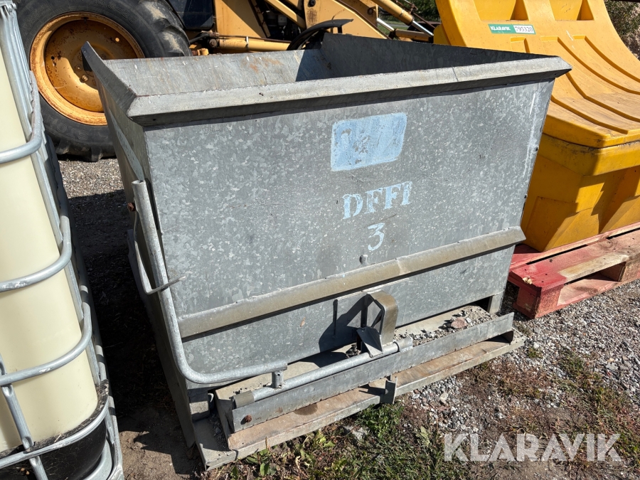 Tipkasse til gaffeltruck