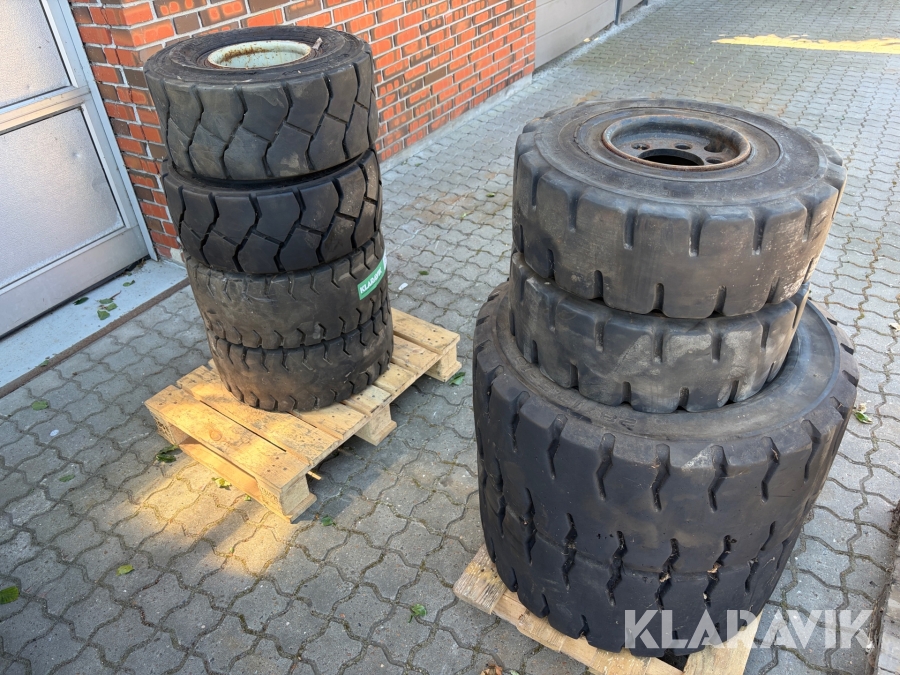 Hjul til Trucks massive - 8 styk