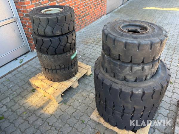 Hjul til Trucks massive - 8 styk