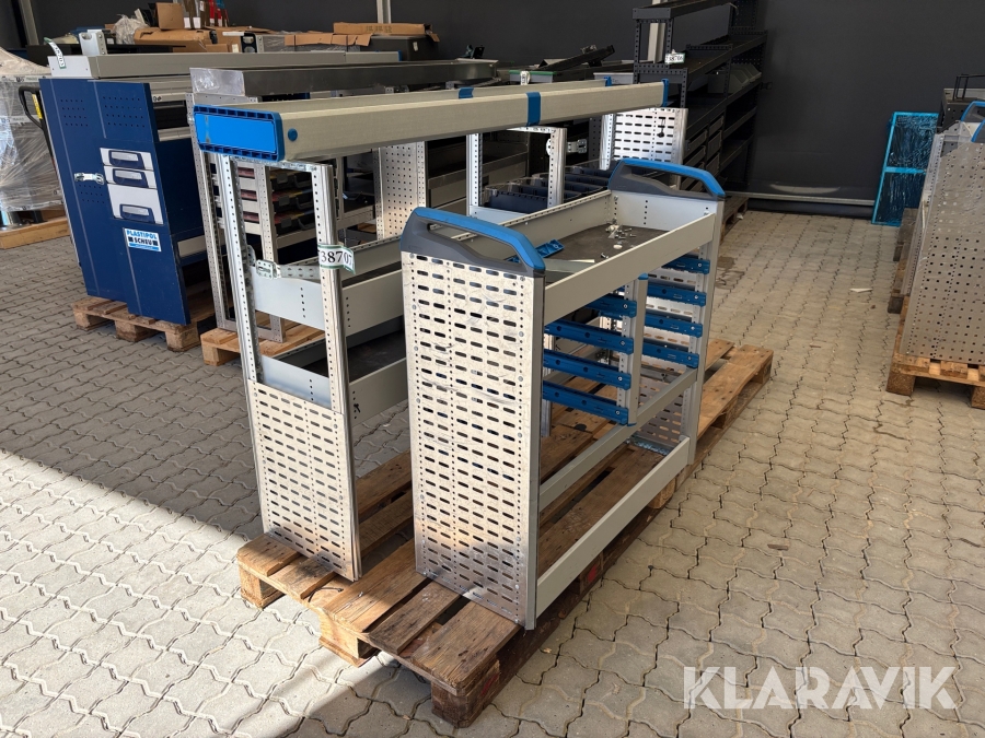 Reol til varebil Sortimo - 2 enheder