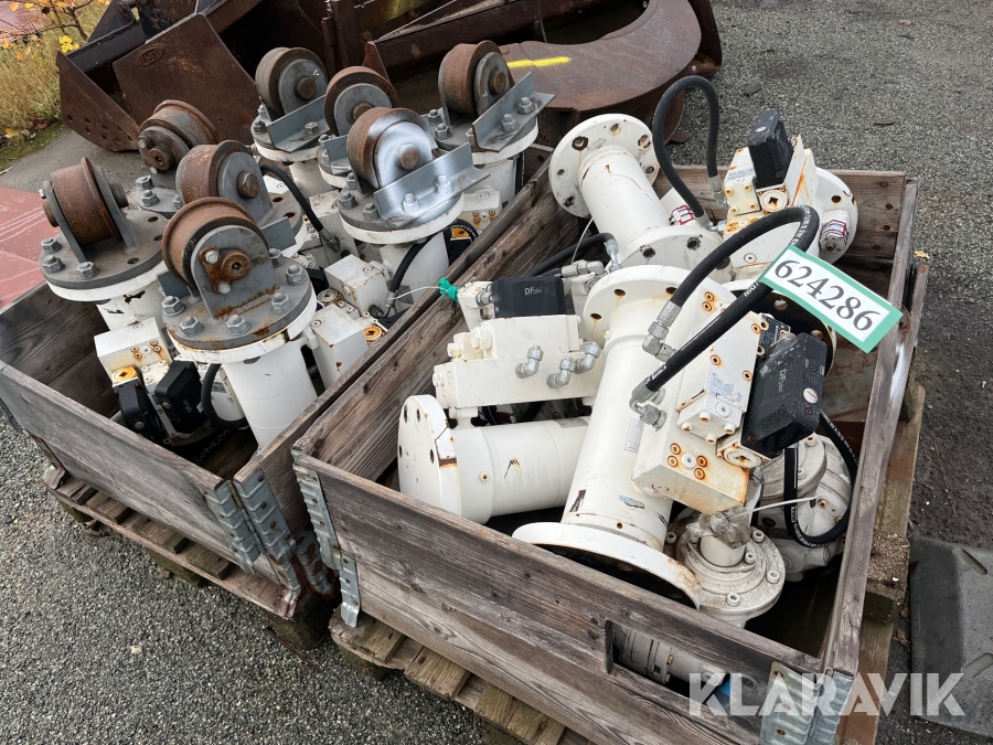 Hydraulik stempler 2 paller