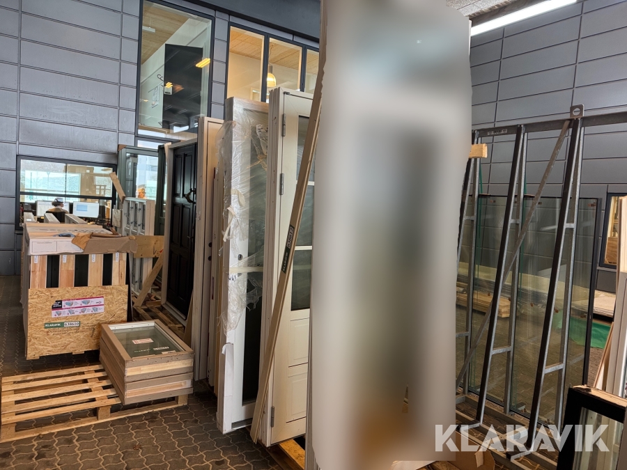 Blandet Lot døre 6 styk