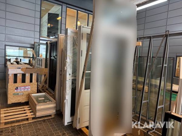 Blandet Lot døre 6 styk