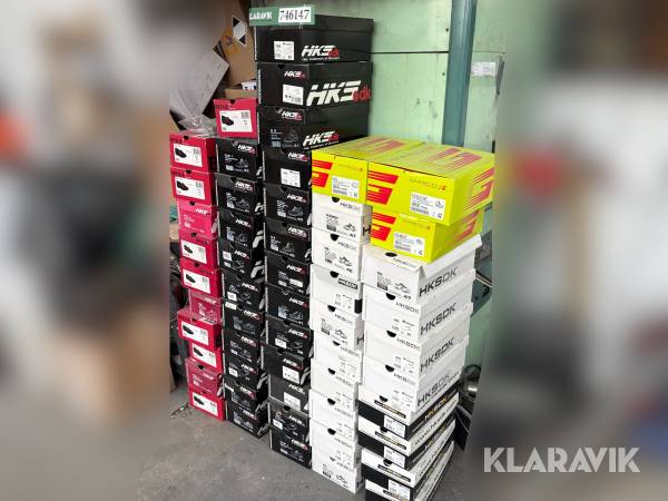 Diverse sikkerhedssko/træsko - 54 par Brynje/hksdk/Giasco