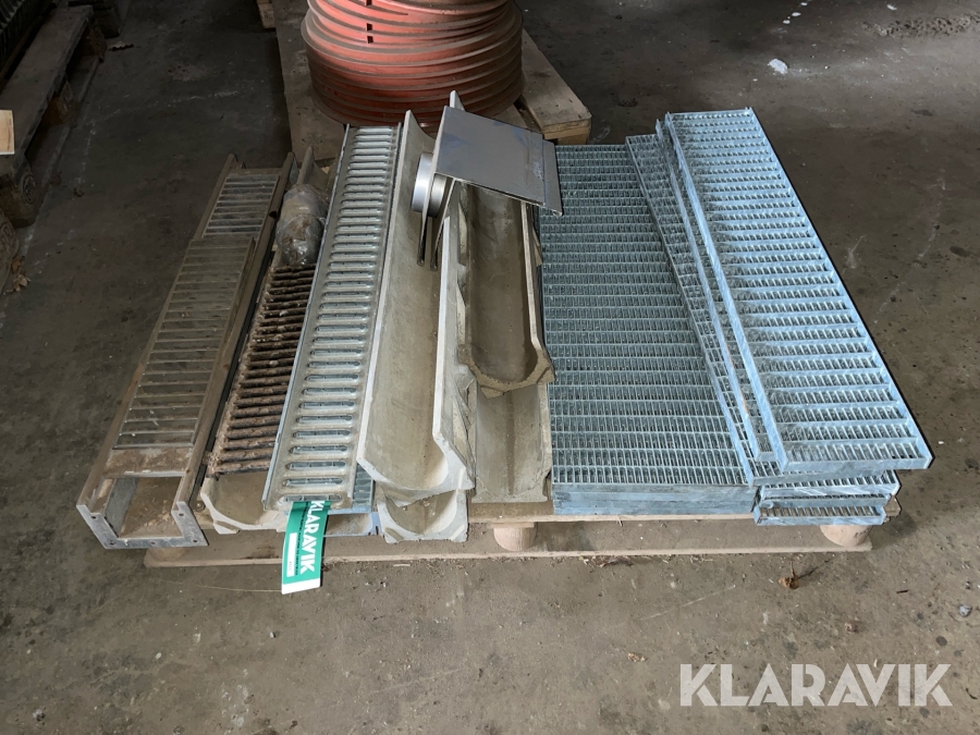 Unidræn og stål trin