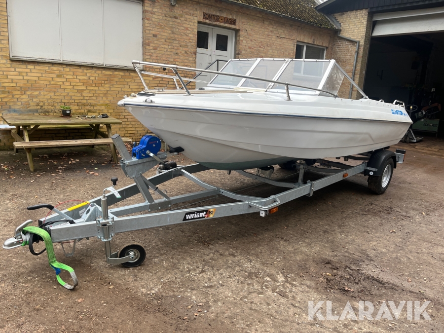Båd med Trailer Glastron SSV-173 17 Fod 140HK