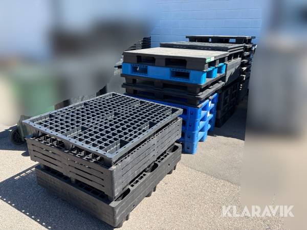 Plastikpaller 100x120 - 50 styk
