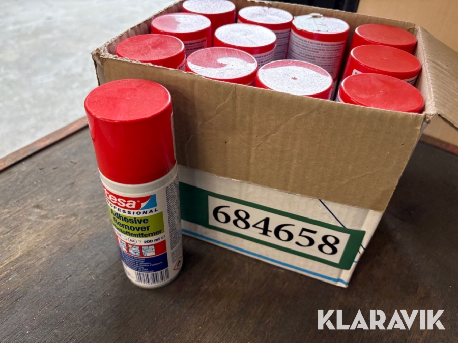 Klæbestoffjerner Tesa - 12 styks