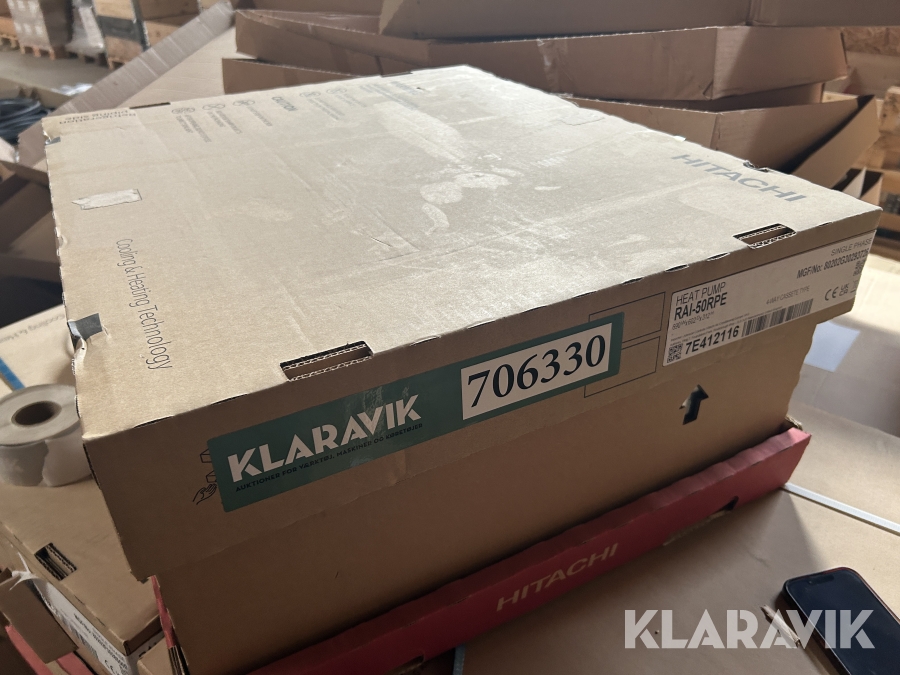 Varmepumpe Hitachi RAI-50RPE
