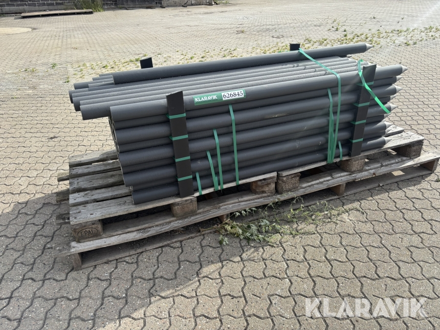 Trærafter RE-Textile med spids Ø70 mm, L 180 cm – ca. 95 styk.