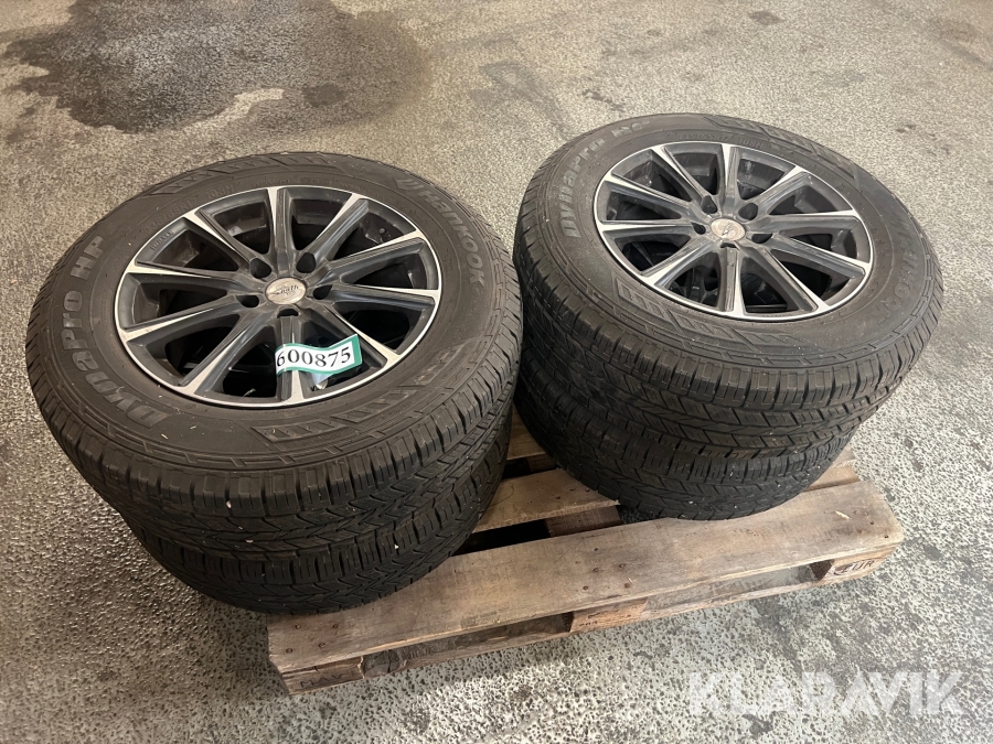 Alufælge m dæk 235/65R17