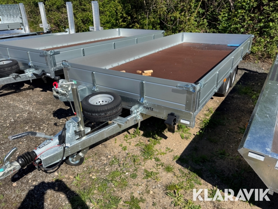 Boogietrailer Martz DMC 3000 GT KIPPBAR