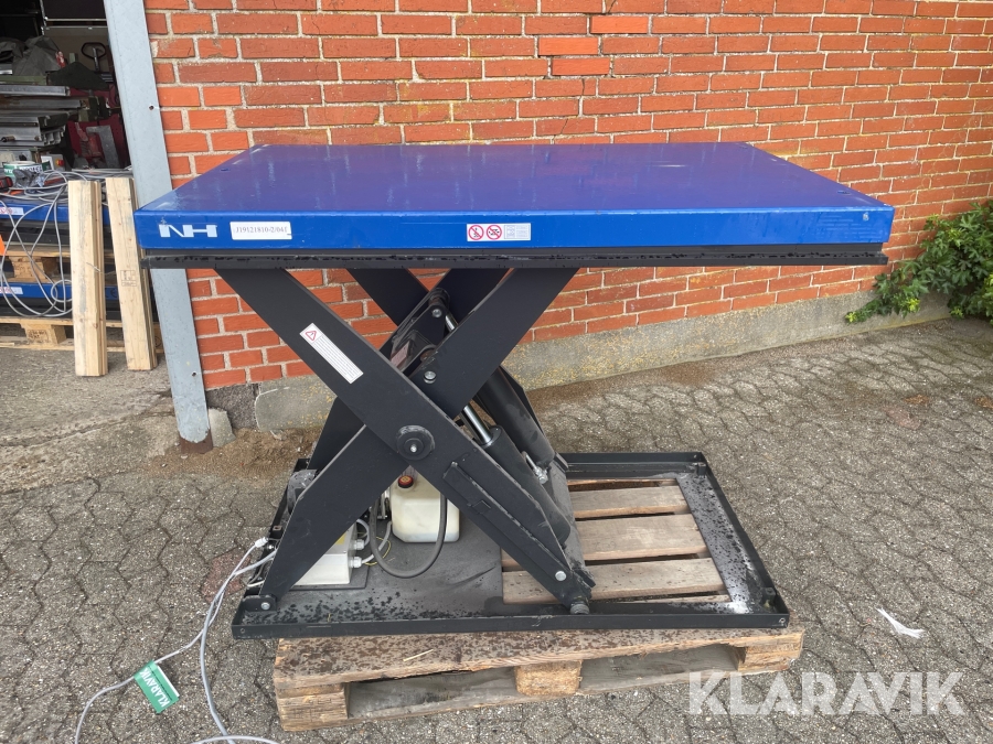 Hydraulisk saksebord Sakselift HIW2000