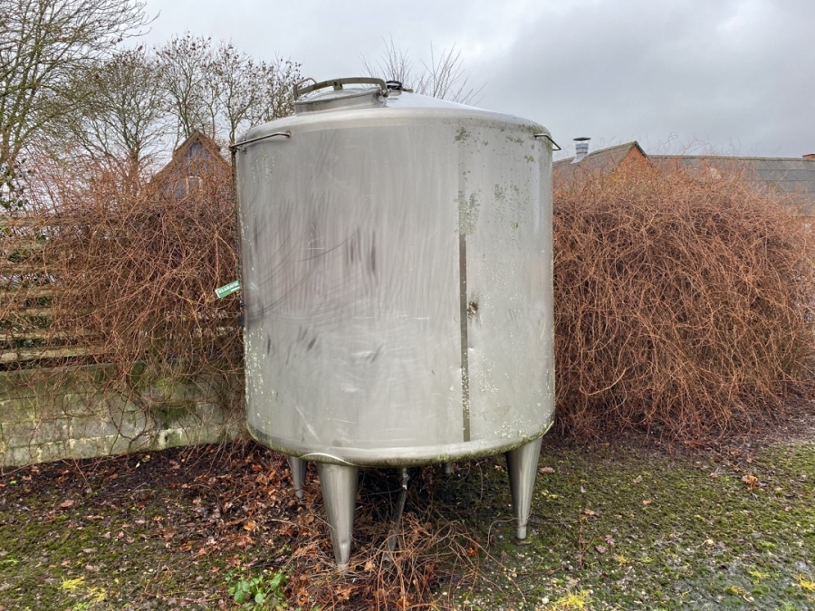 Rustfri ståltank