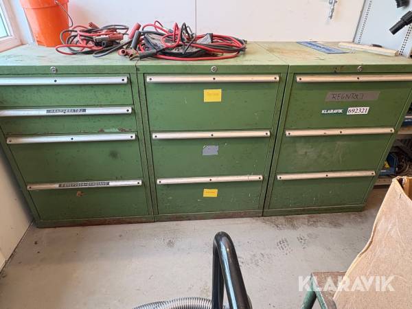 Værkstedssskuffer 3fag