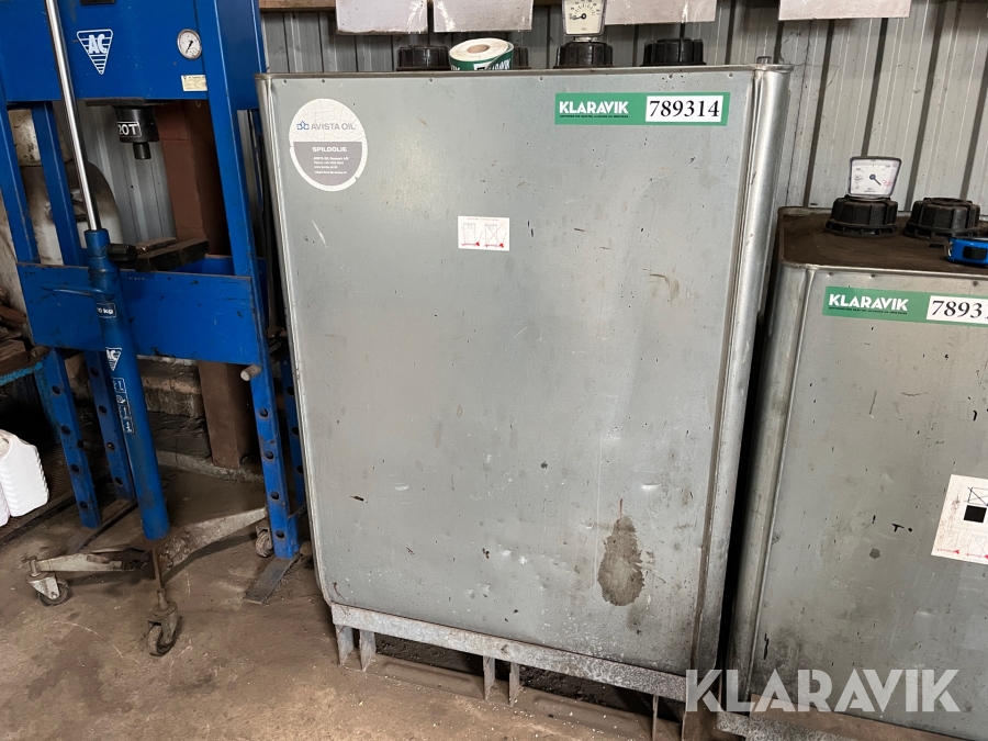 Spildolietank Roth 750 liter