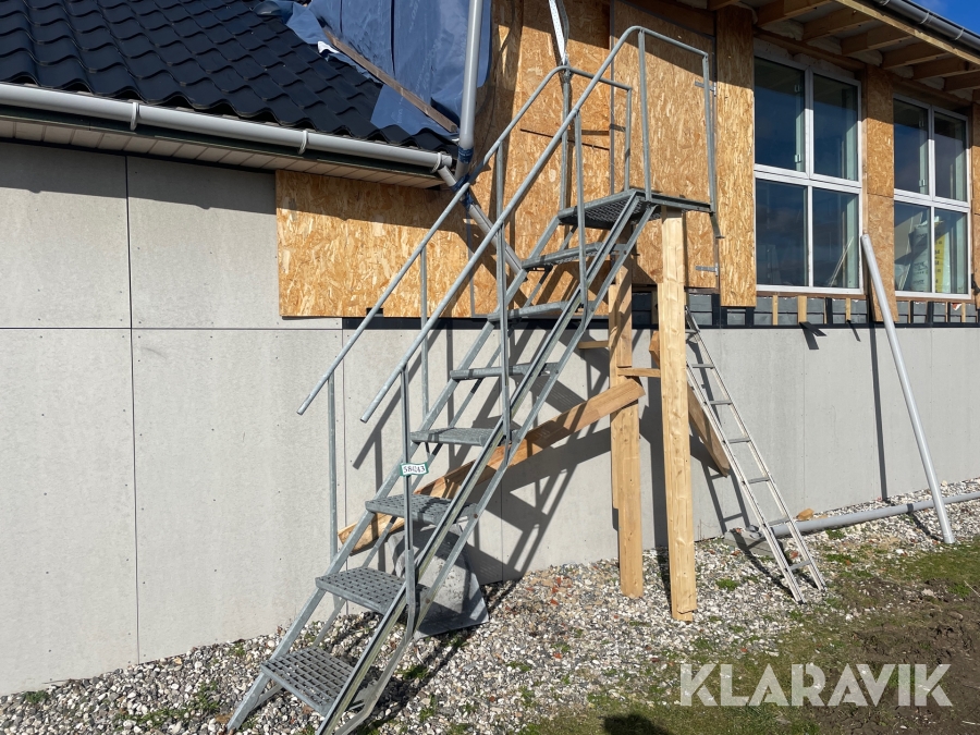 Metal trappe