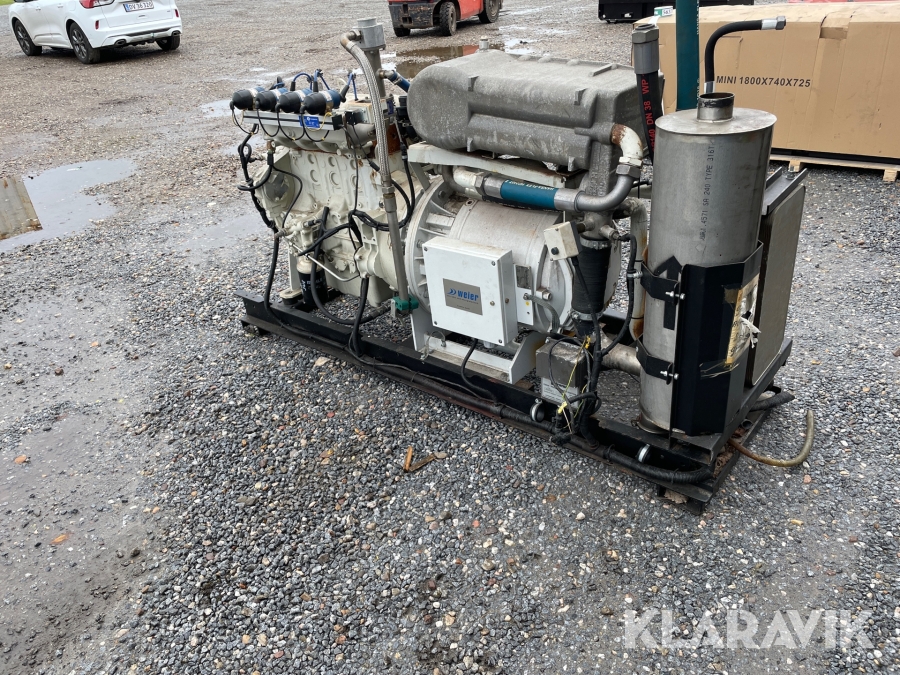 Generator Weier Gasgenerator MAN Motor