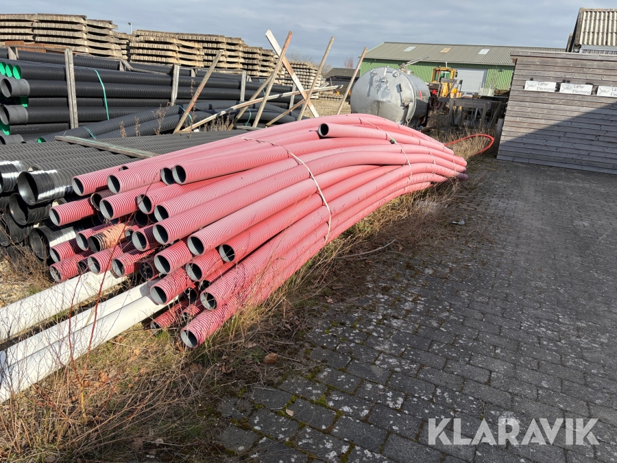 Pvc rør 46 styk