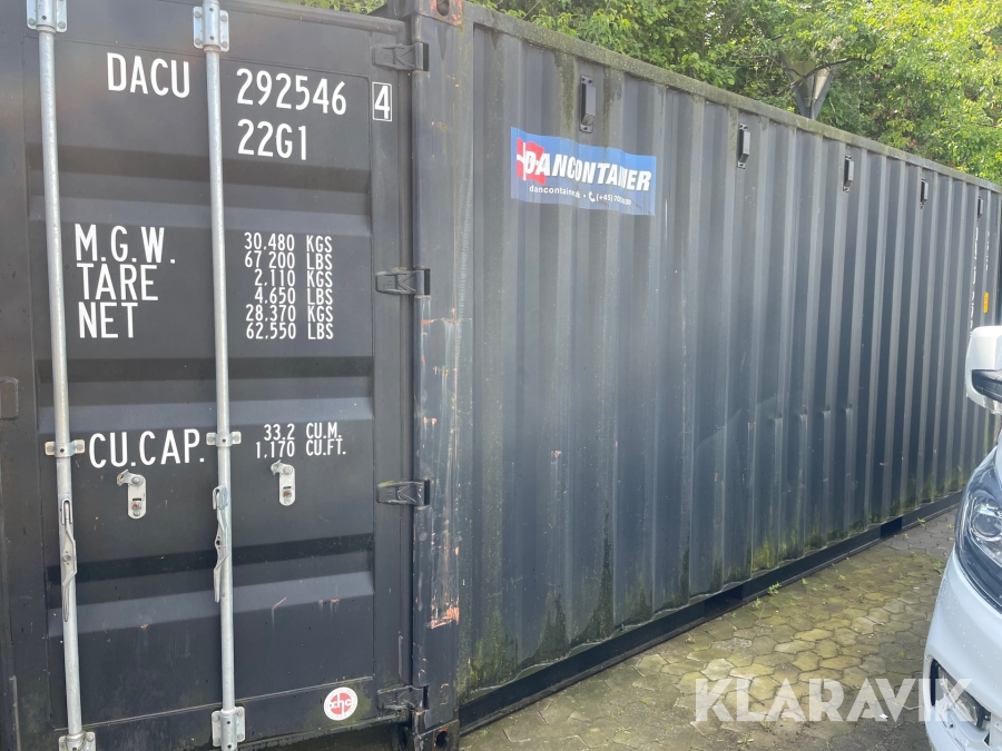 Container 20fods DanContainer CC10-2052
