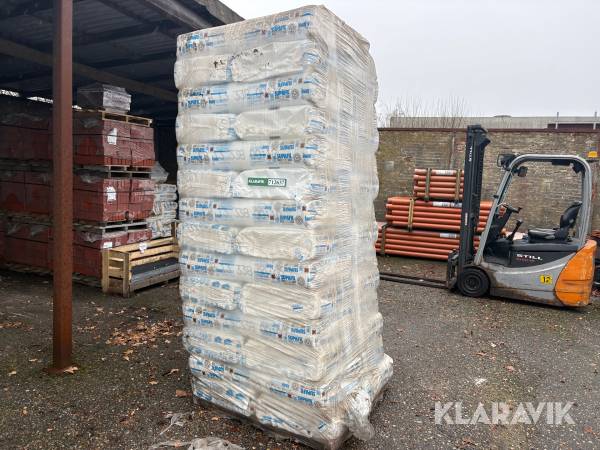 Isolering til hulmur Knauf Granulat - 28 sække á 7,6 kg.