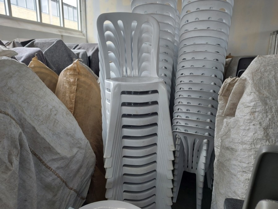 Plastikstole - 100 stk.