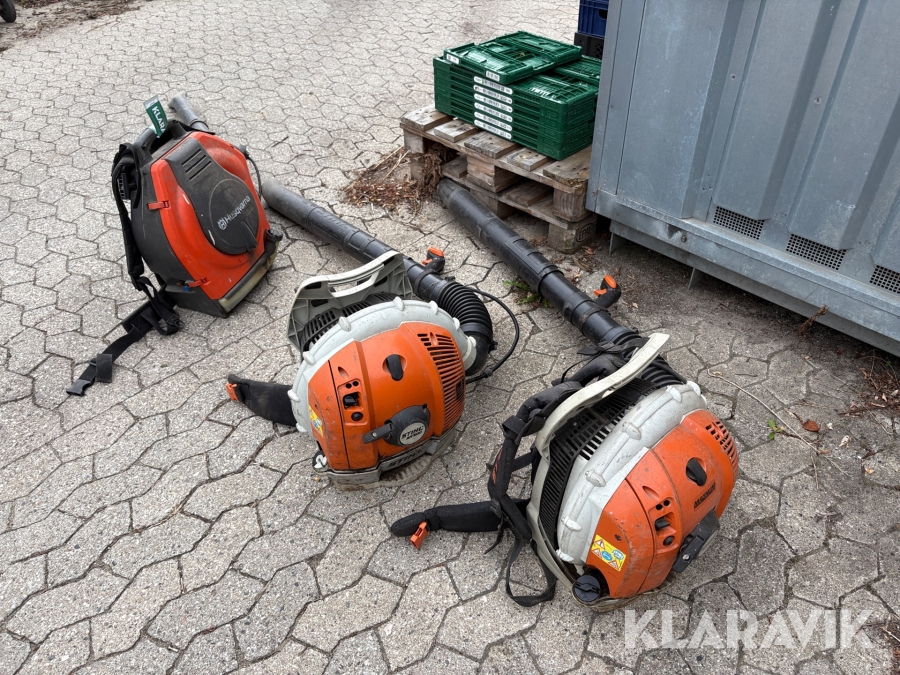 Løvsugere Stihl/Husqvarna BR600 - 3 styk
