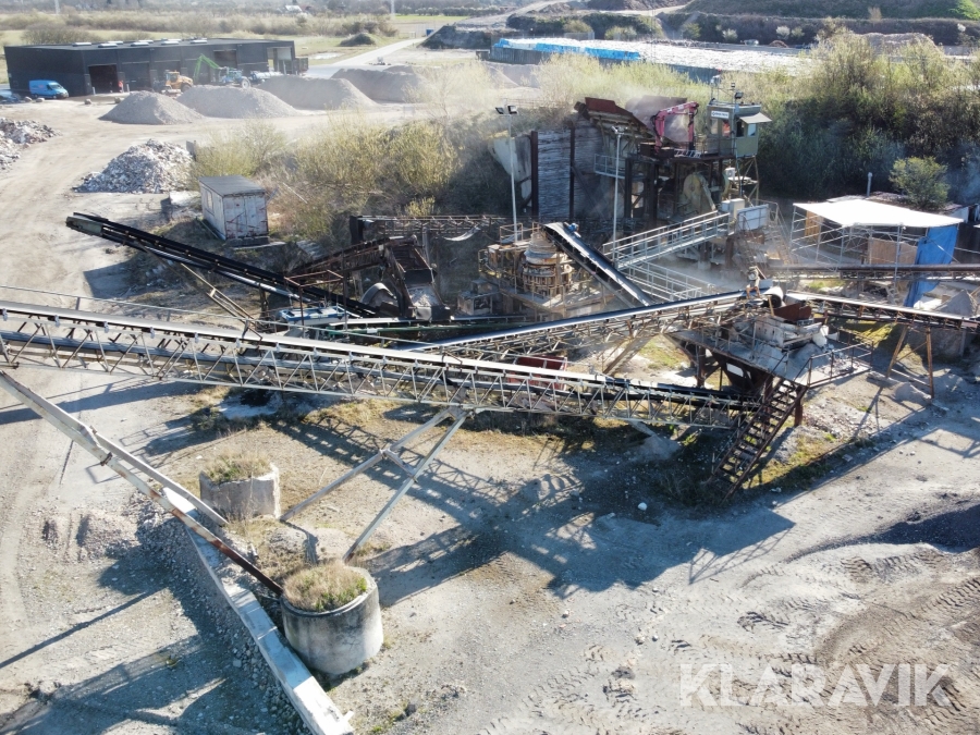 Knuser-Sorterings anlæg 2 lukket container medfølger