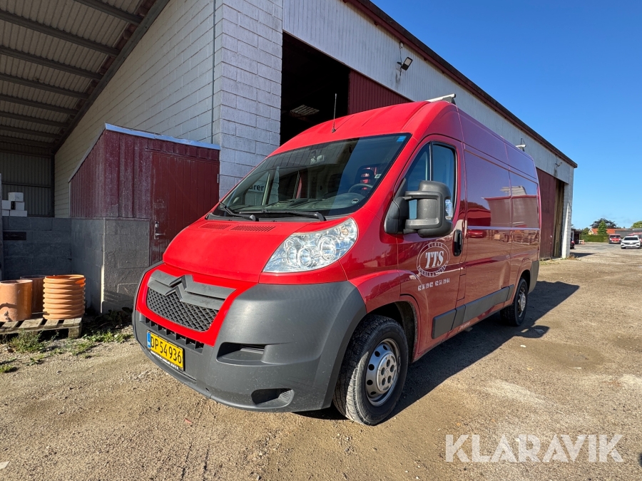 Varebil Citroën Jumper 2,2 Kassevogn