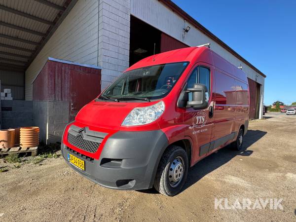 Varebil Citroën Jumper 2,2 Kassevogn