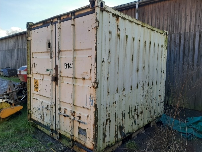 Container med kran