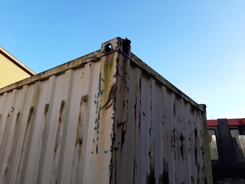 Container Karnes Container med kran