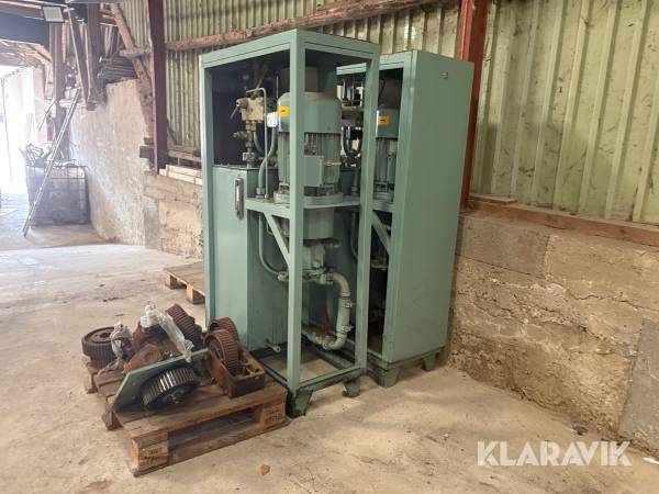 Hydraulikpumper med motorer IVT 2 styk
