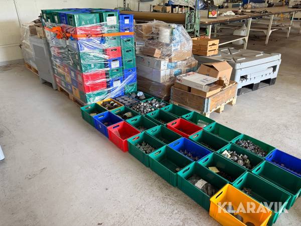 Vibrationsdæmpere assorteret ca 120kasser