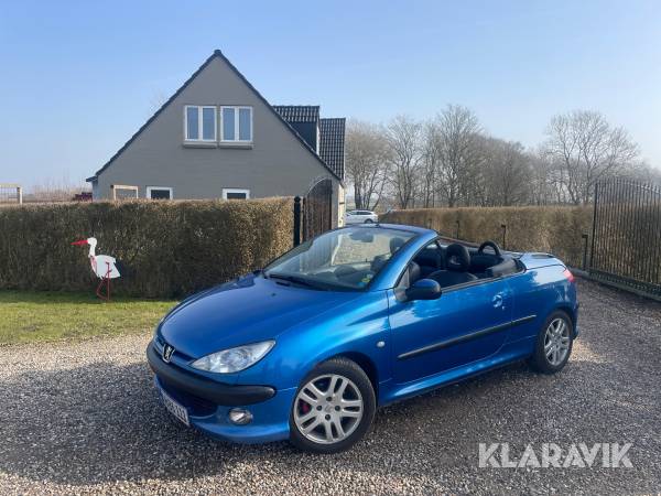 Personbil Peugoet 206 cabriolet