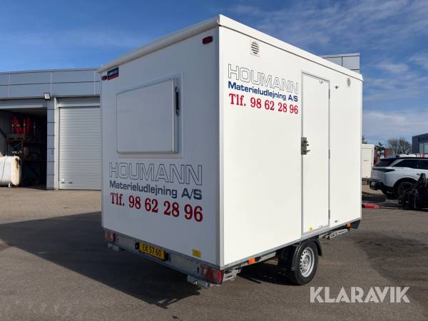 Personalevogn Scanvogn med toilet/kværn 4 mands