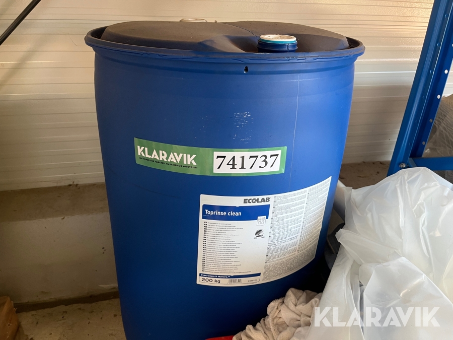 Tørremiddel Ecolab Toptunede clean 170liter